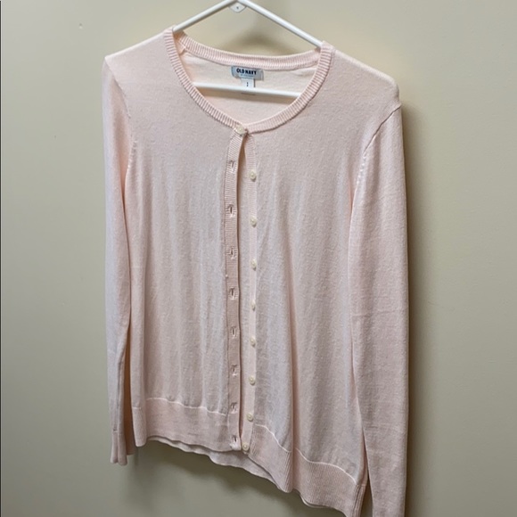 Old Navy Sweaters - Old Navy powder pink cardigan